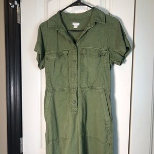 Jcrew cargo dress